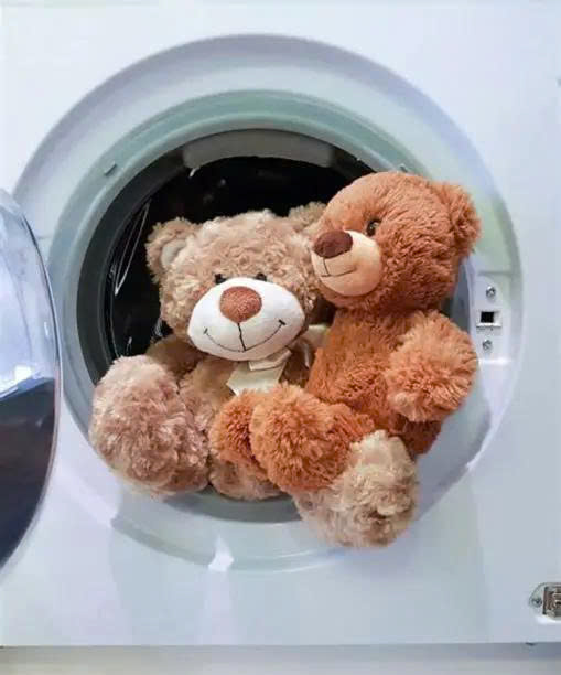 giặt gấu bông đúng cách không bị xù lông