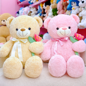 Hình ảnh sản phẩm Gấu Teddy Ôm Hoa