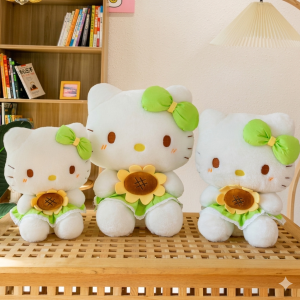 Mèo Kitty Mặc Váy Ôm Hoa